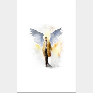 Castiel Light Version Posters and Art